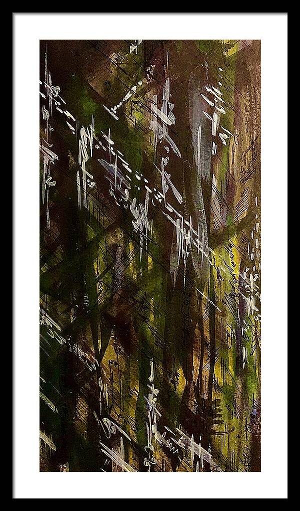 Camo Abstract - Framed Print