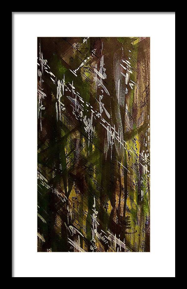 Camo Abstract - Framed Print
