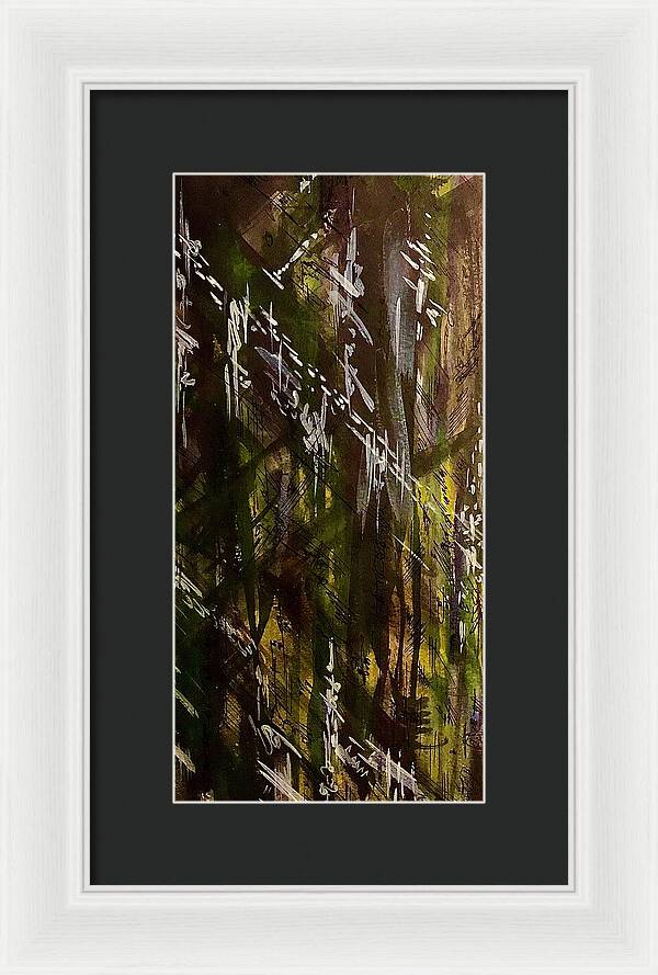 Camo Abstract - Framed Print