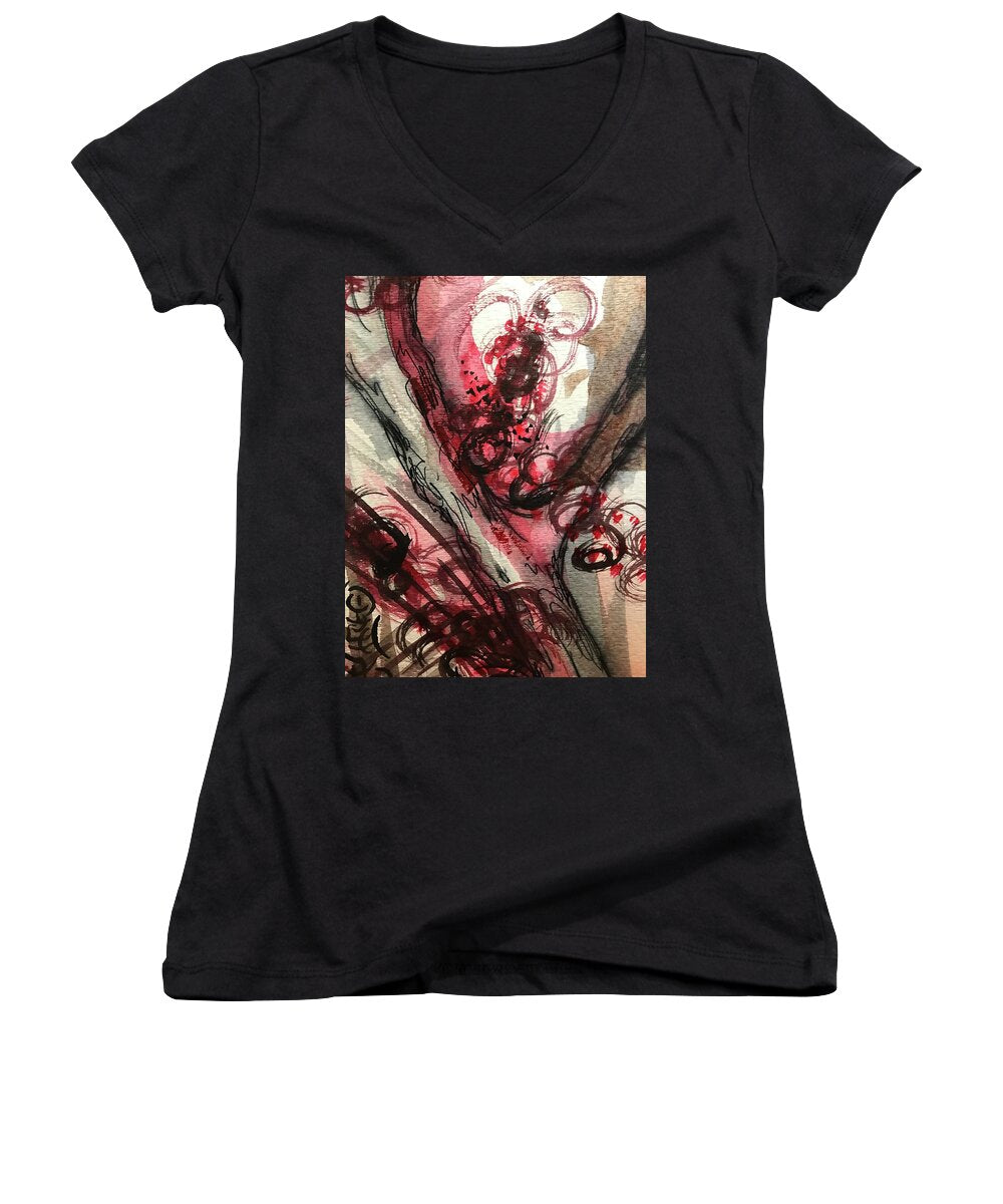Cherry Blossom - Women's V-Neck