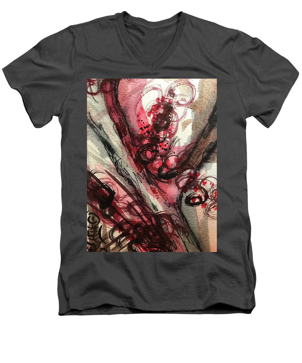 Cherry Blossom - Men's V-Neck T-Shirt