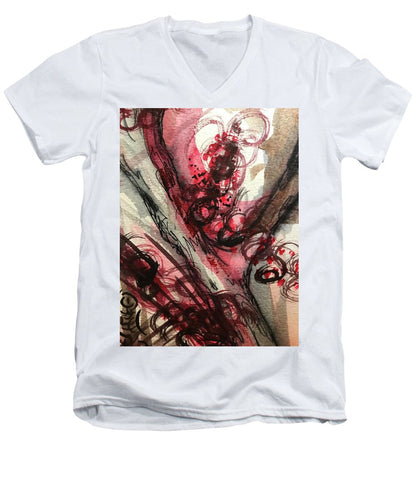 Cherry Blossom - Men's V-Neck T-Shirt