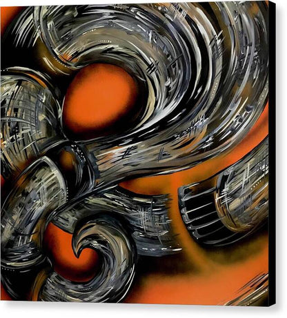 Contrast Tube - Canvas Print