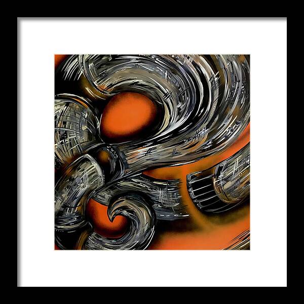 Contrast Tube - Framed Print