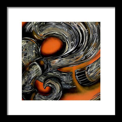 Contrast Tube - Framed Print