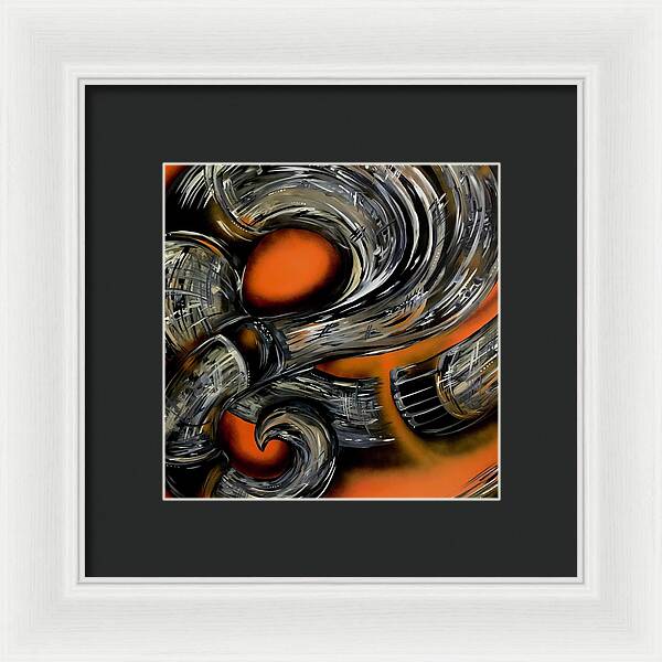 Contrast Tube - Framed Print
