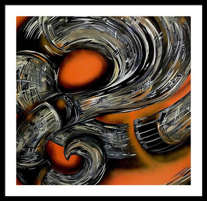 Contrast Tube - Framed Print