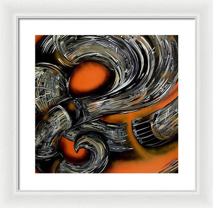 Contrast Tube - Framed Print
