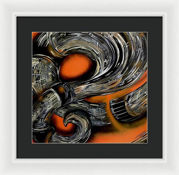 Contrast Tube - Framed Print