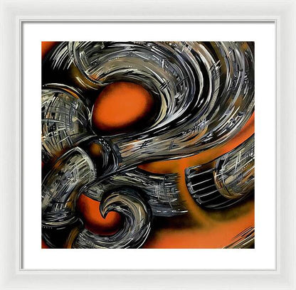 Contrast Tube - Framed Print