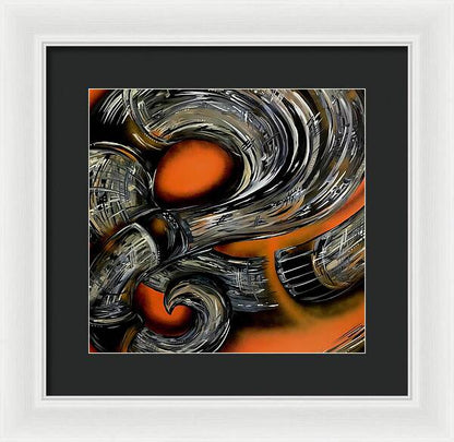 Contrast Tube - Framed Print