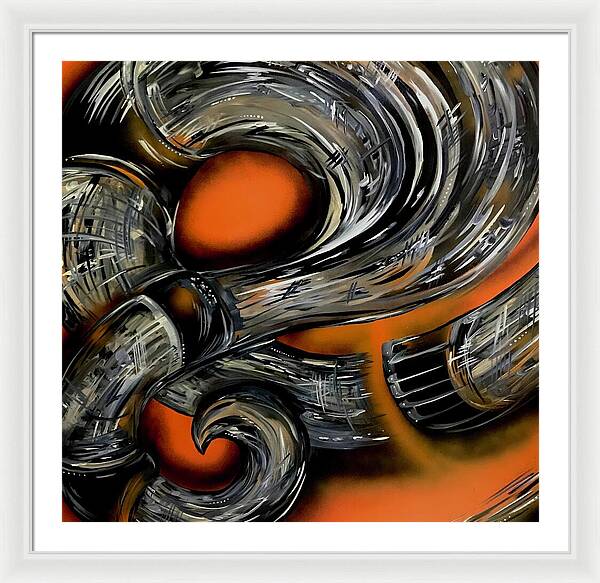Contrast Tube - Framed Print