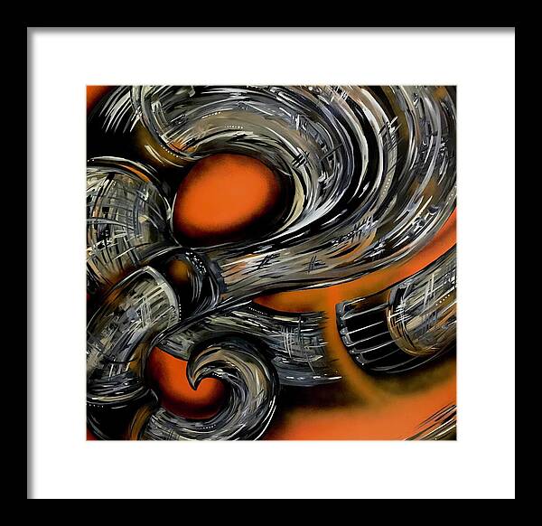 Contrast Tube - Framed Print