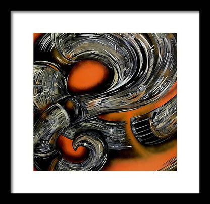 Contrast Tube - Framed Print