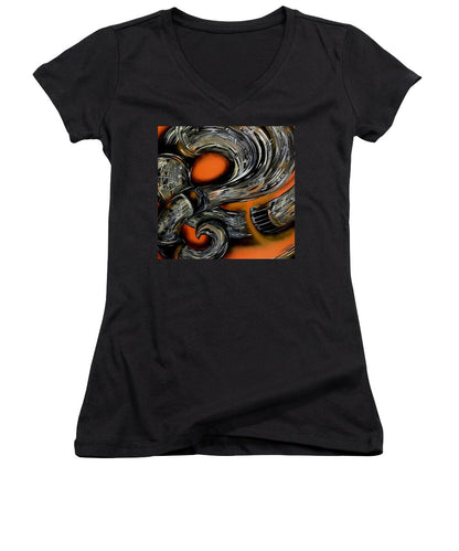 Contrast Tube - Women's V-Neck