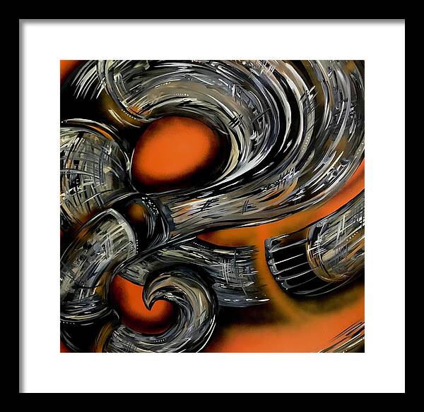 Contrast Tube - Framed Print