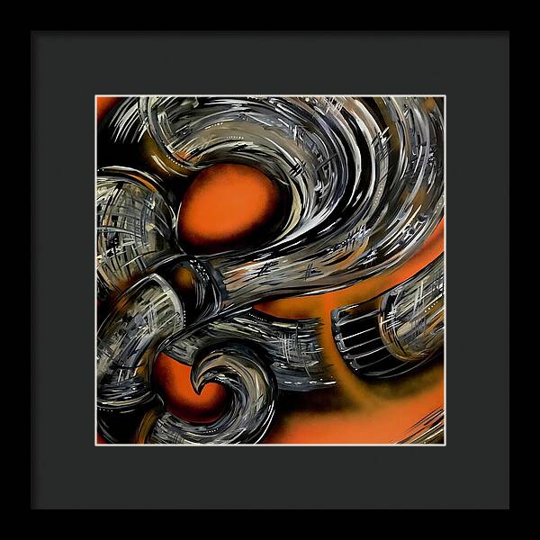 Contrast Tube - Framed Print