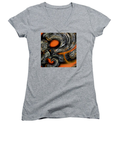 Contrast Tube - Women's V-Neck