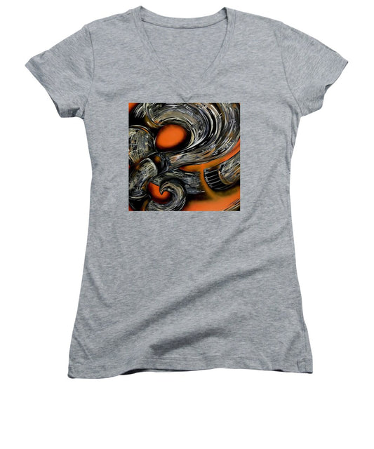 Contrast Tube - Women's V-Neck