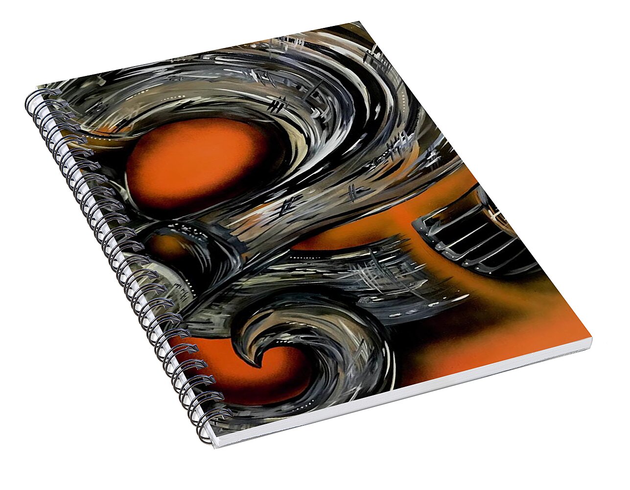 Contrast Tube - Spiral Notebook
