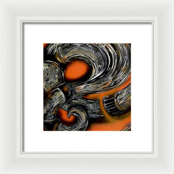 Contrast Tube - Framed Print