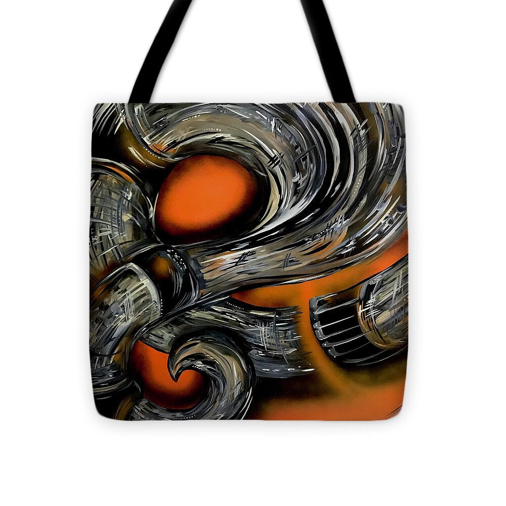 Contrast Tube - Tote Bag