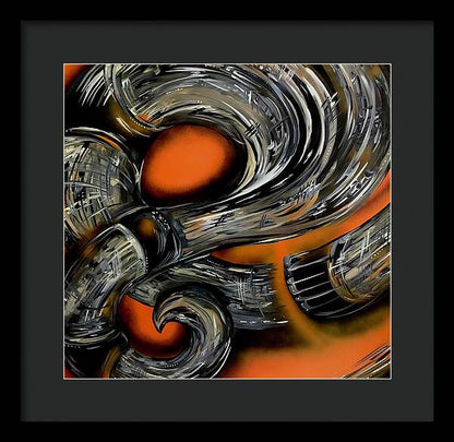 Contrast Tube - Framed Print
