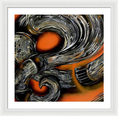 Contrast Tube - Framed Print