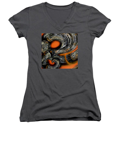 Contrast Tube - Women's V-Neck