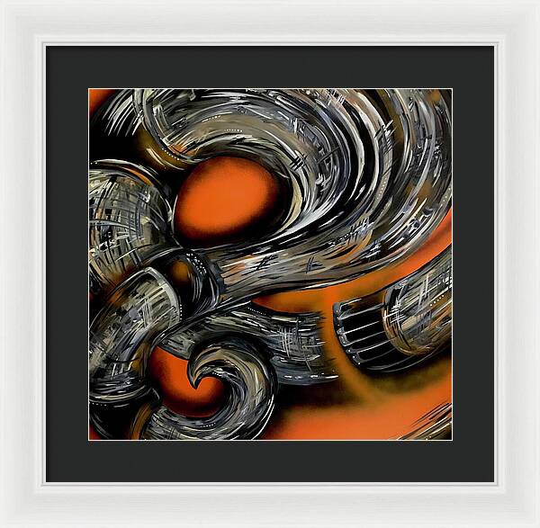 Contrast Tube - Framed Print