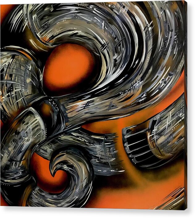Contrast Tube - Acrylic Print
