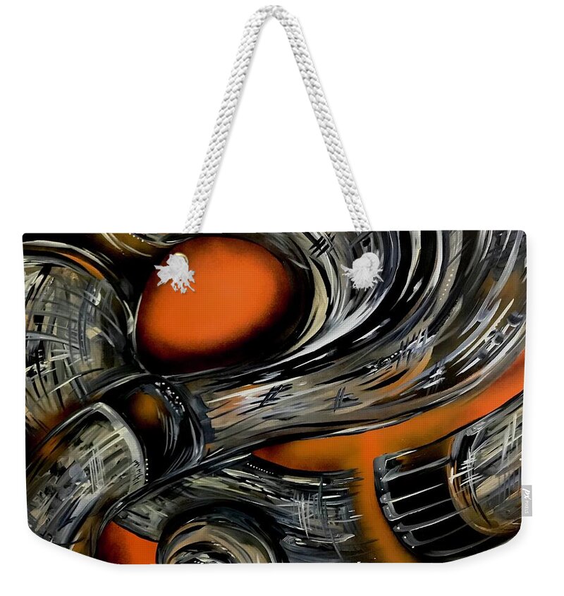 Contrast Tube - Weekender Tote Bag