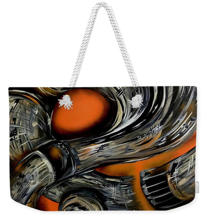 Contrast Tube - Weekender Tote Bag