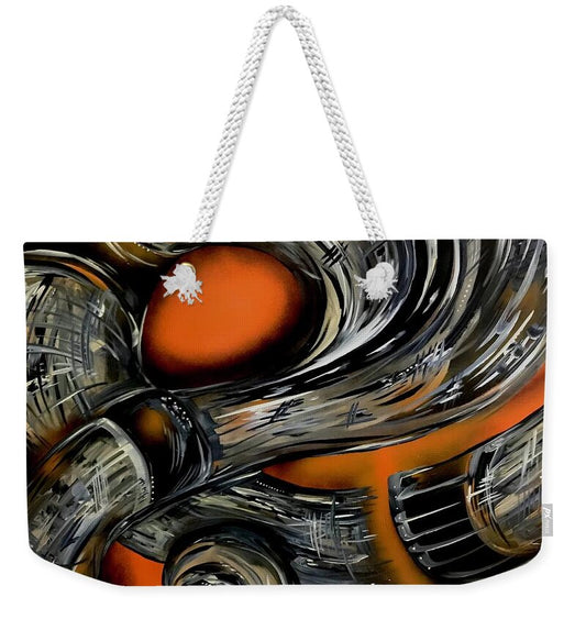 Contrast Tube - Weekender Tote Bag
