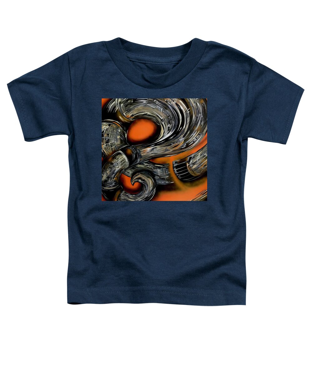 Contrast Tube - Toddler T-Shirt