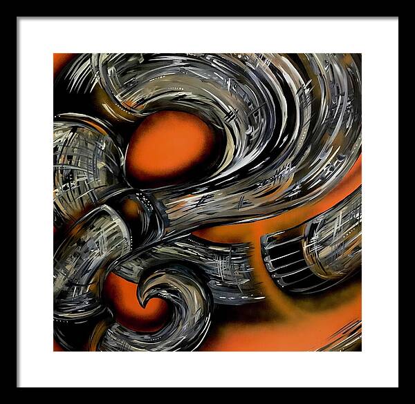 Contrast Tube - Framed Print