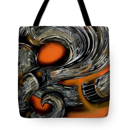 Contrast Tube - Tote Bag