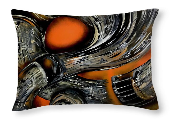 Contrast Tube - Throw Pillow