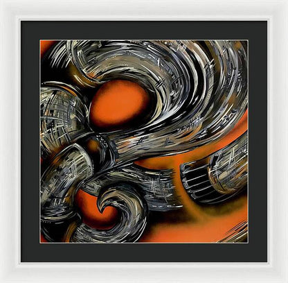 Contrast Tube - Framed Print
