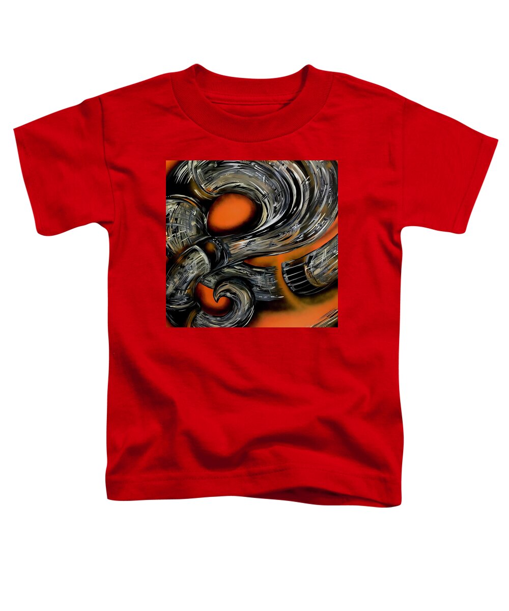 Contrast Tube - Toddler T-Shirt
