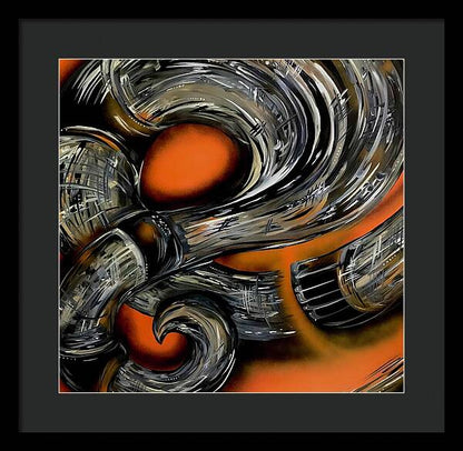 Contrast Tube - Framed Print