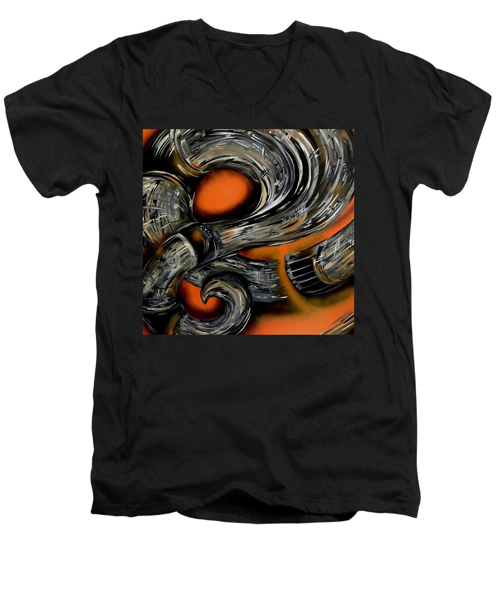 Contrast Tube - Men's V-Neck T-Shirt