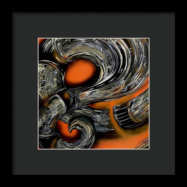 Contrast Tube - Framed Print