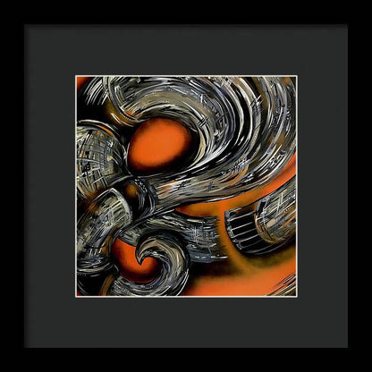 Contrast Tube - Framed Print