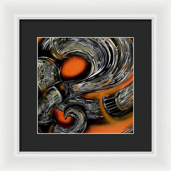 Contrast Tube - Framed Print
