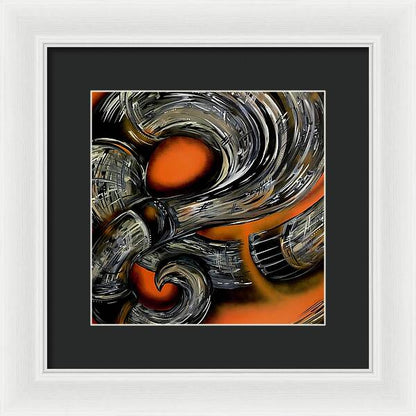 Contrast Tube - Framed Print
