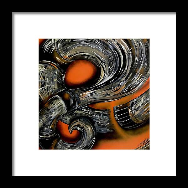 Contrast Tube - Framed Print