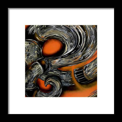 Contrast Tube - Framed Print