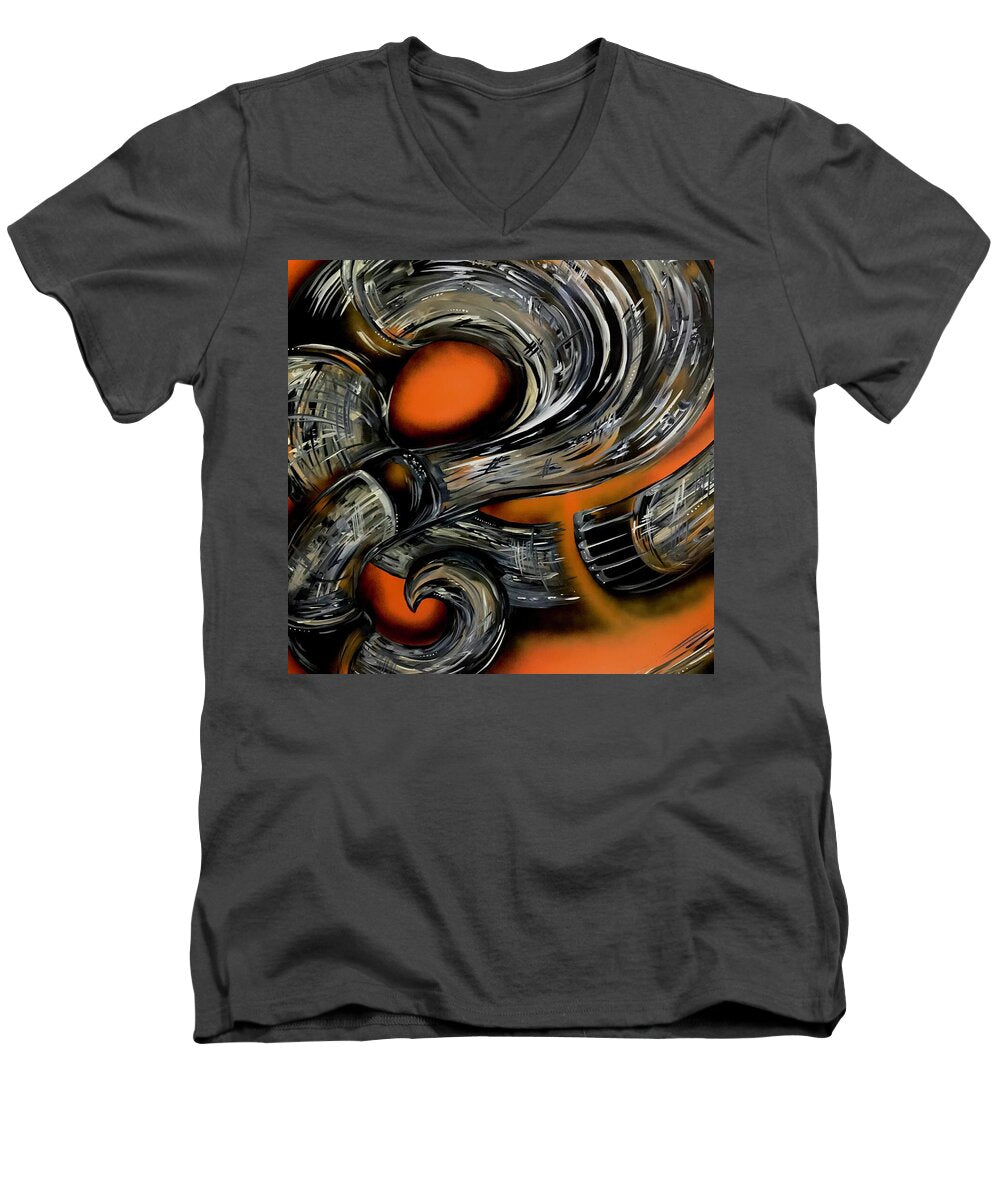 Contrast Tube - Men's V-Neck T-Shirt