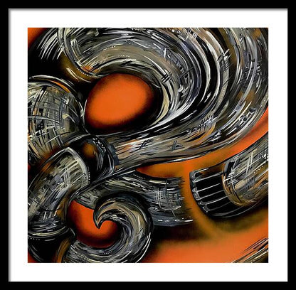 Contrast Tube - Framed Print